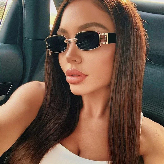 Manzari Luxe Square Sunglasses